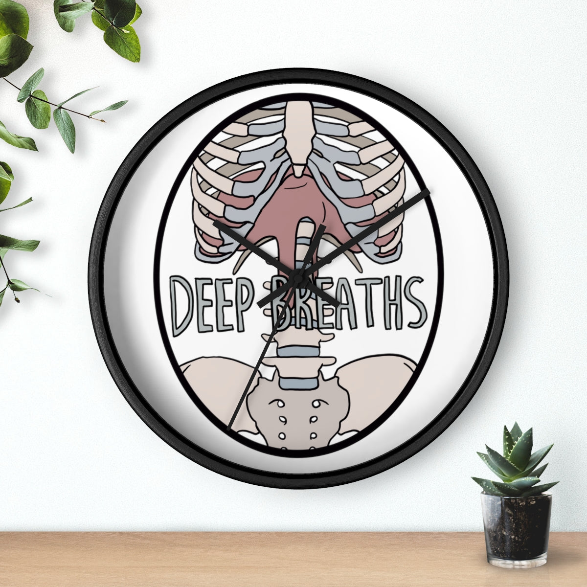 “Deep Breaths” Diaphragm Clock