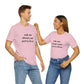 “ask me about your pelvic floor” t-shirt