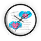 Pelvic Floor Muscles Wall Clock